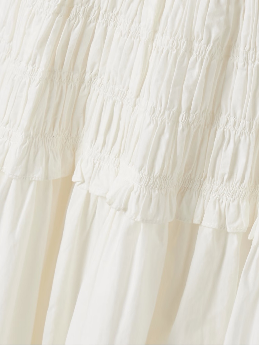 NEW DÔEN Marianne Organic Cotton Poplin Midi Dress In Salt Size L - Picture 11 of 13